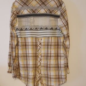 Free People Button Down